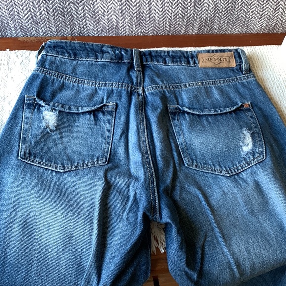 Garage Vintage Héritage 75 distressed Mom Jeans - Picture 6 of 12